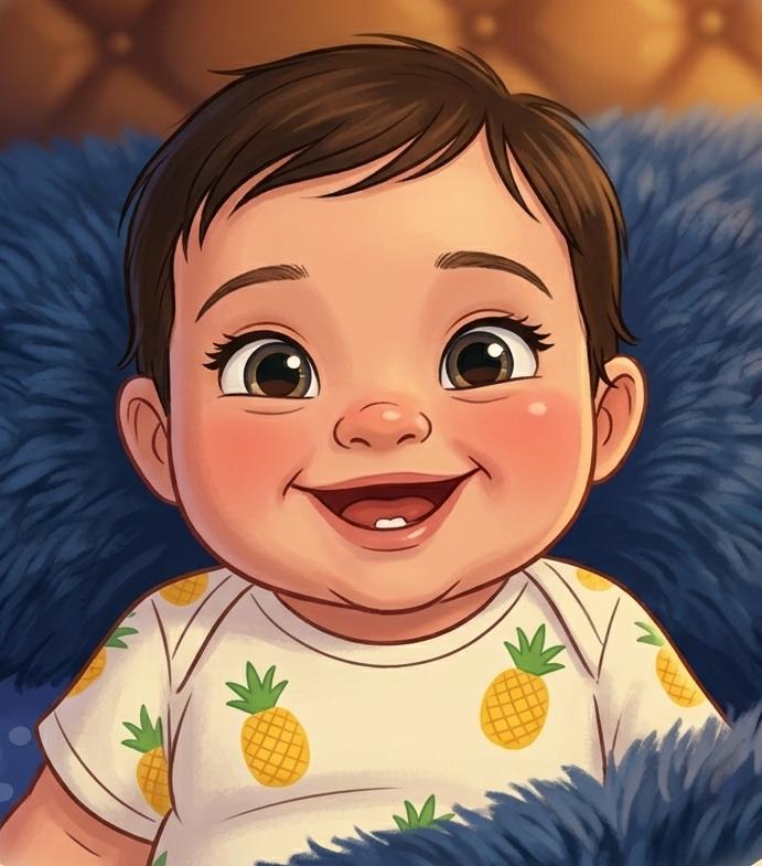 Happy baby